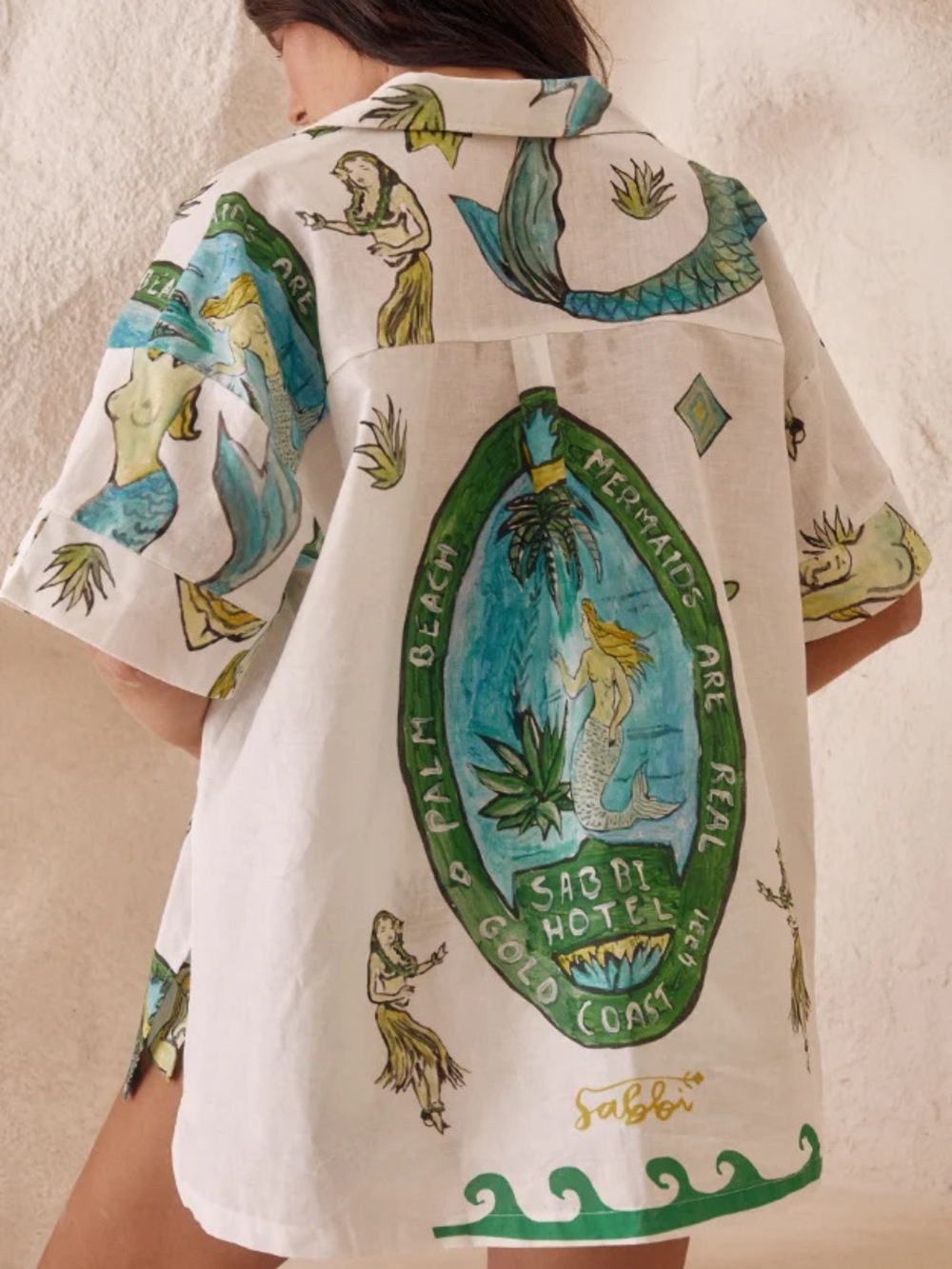 The PATRÓN Oversized Mermaid Shirt